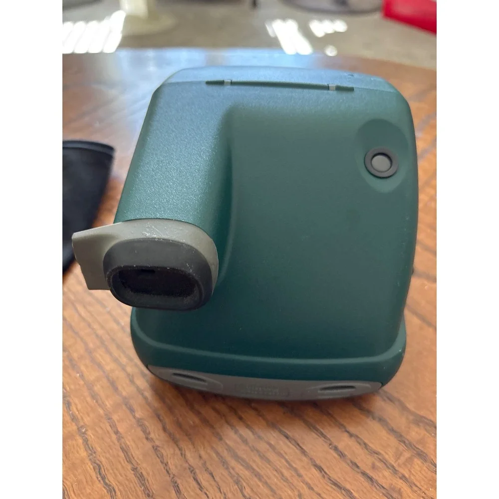 Polaroid OneStep Express Hunter Green 600 Instant Film Camera with Case As Is